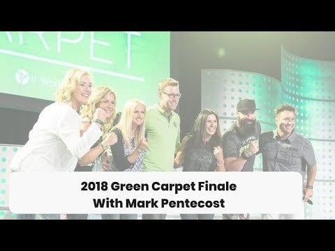 July Green Carpet 2018 – Mark Pentecost ending speech