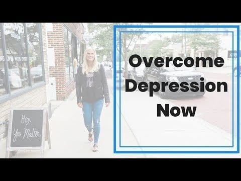 One Easy Way to Beat Depression | How to Feel Better Instantly