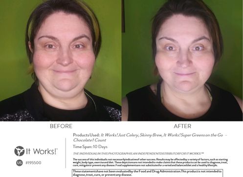 skinny brew before and after 3